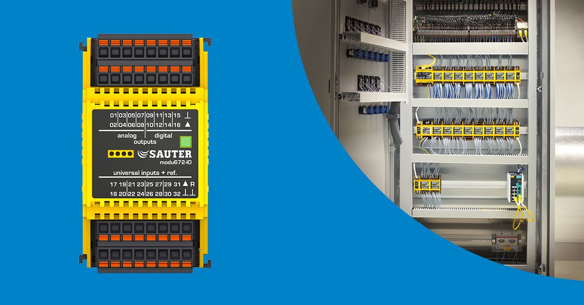 I/O-Modul zur Erweiterung des modulo 6 Automationssystems